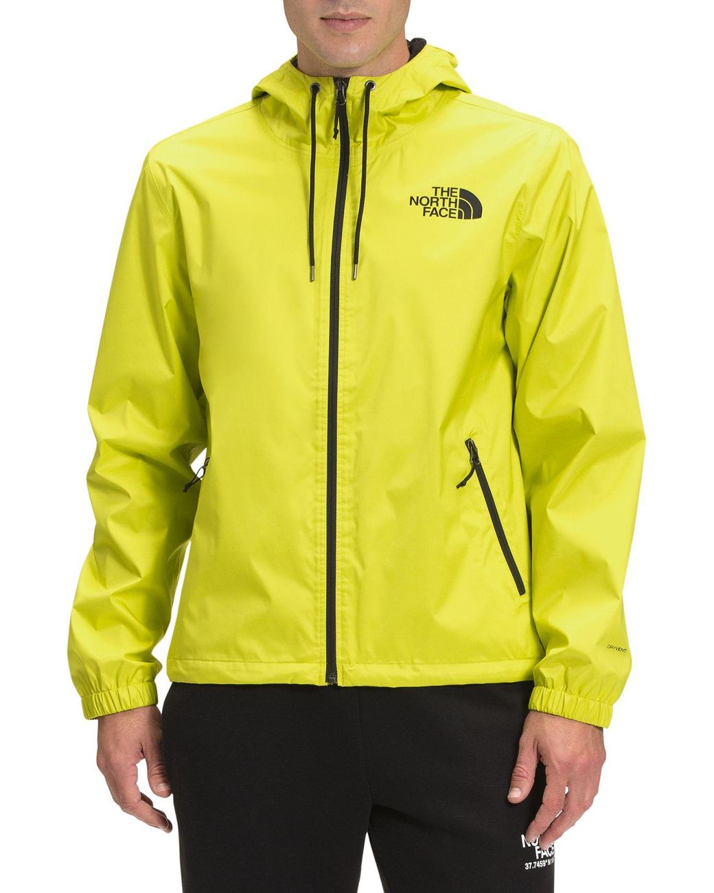 The North Face Novelty Rain Shell Jacket in Yellow for Men Lyst