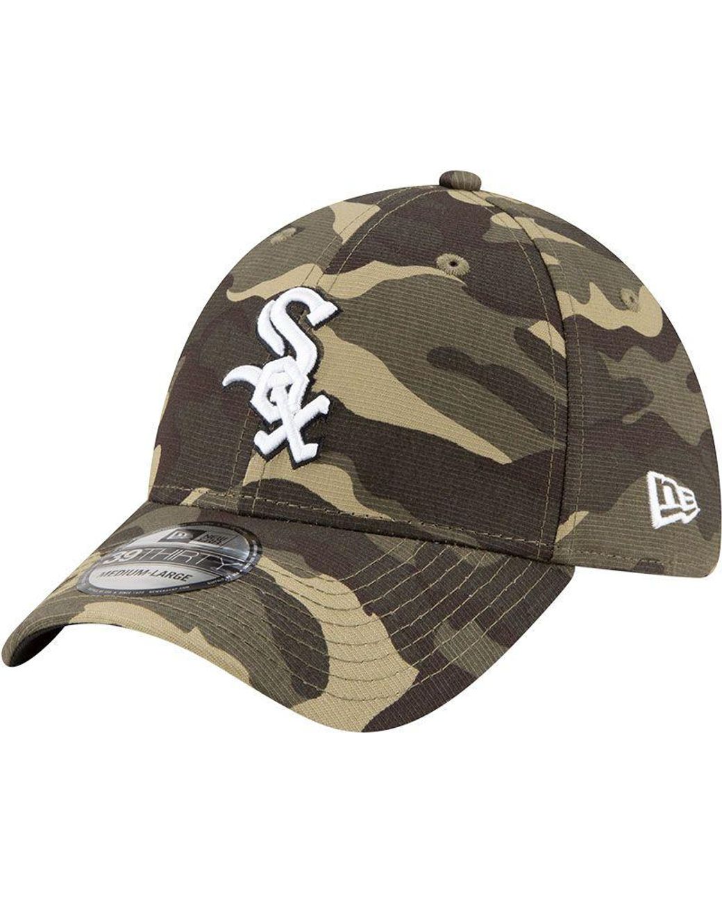 KTZ Chicago White Sox Camo Armed Forces 39thirty Fitted Hat for Men - Lyst
