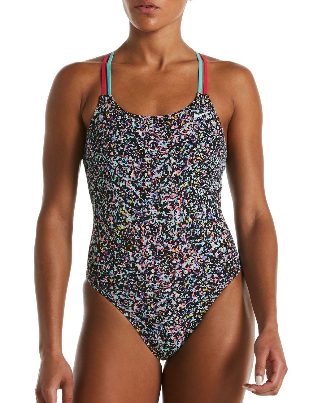 nike black one piece swimsuit