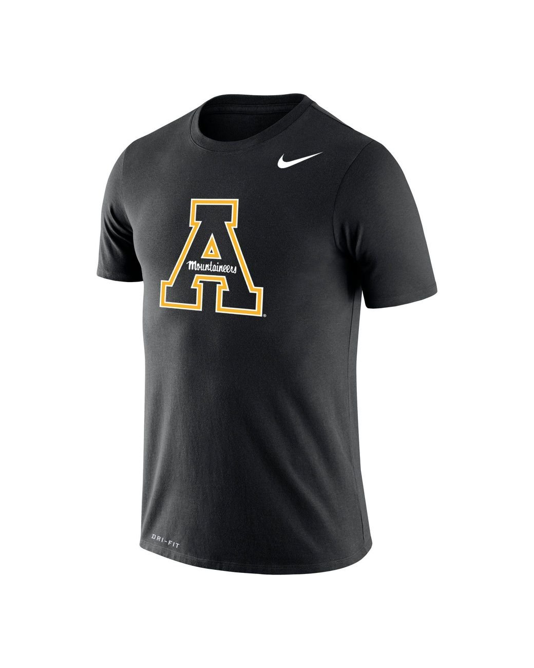 Nike Appalachian State Black Logo Legend Performance T-shirt for Men ...