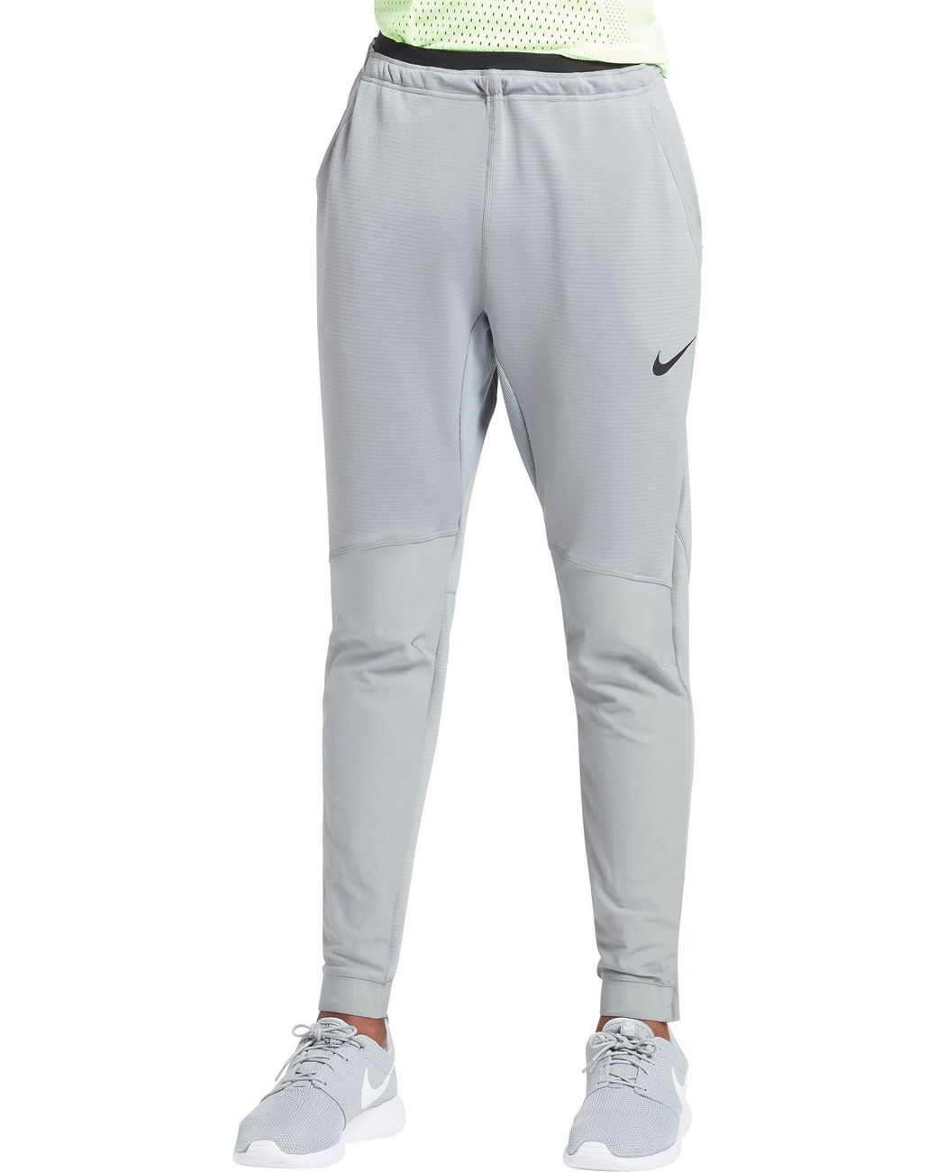 Nike Synthetic Pro Pants in Gray for Men - Lyst
