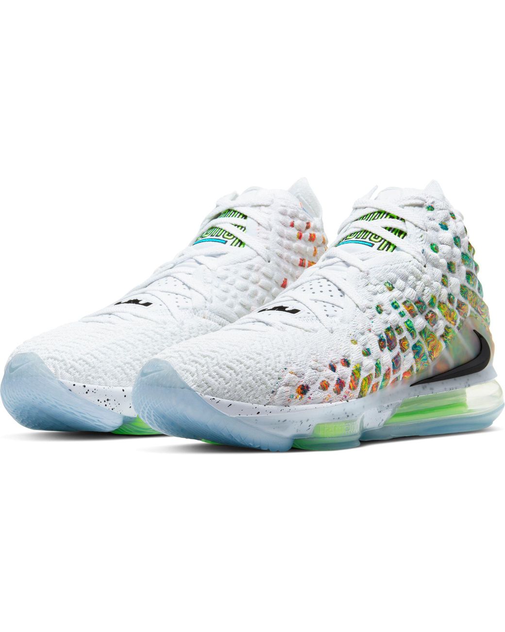 nike lebron 17 white multi