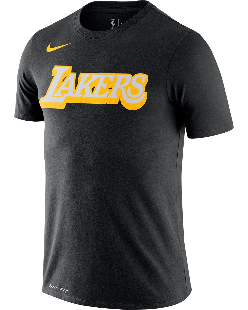 Nike Los Angeles Lakers Dri-fit City Edition T-shirt in Black for Men ...
