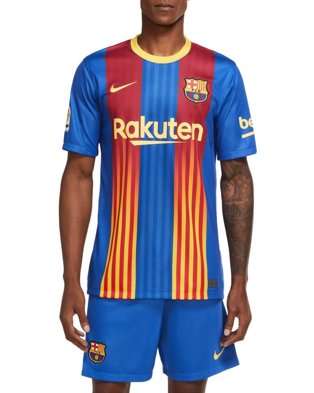 Nike Fc Barcelona '20 Breathe Stadium Fourth Replica Jersey in Blue for Men - Lyst