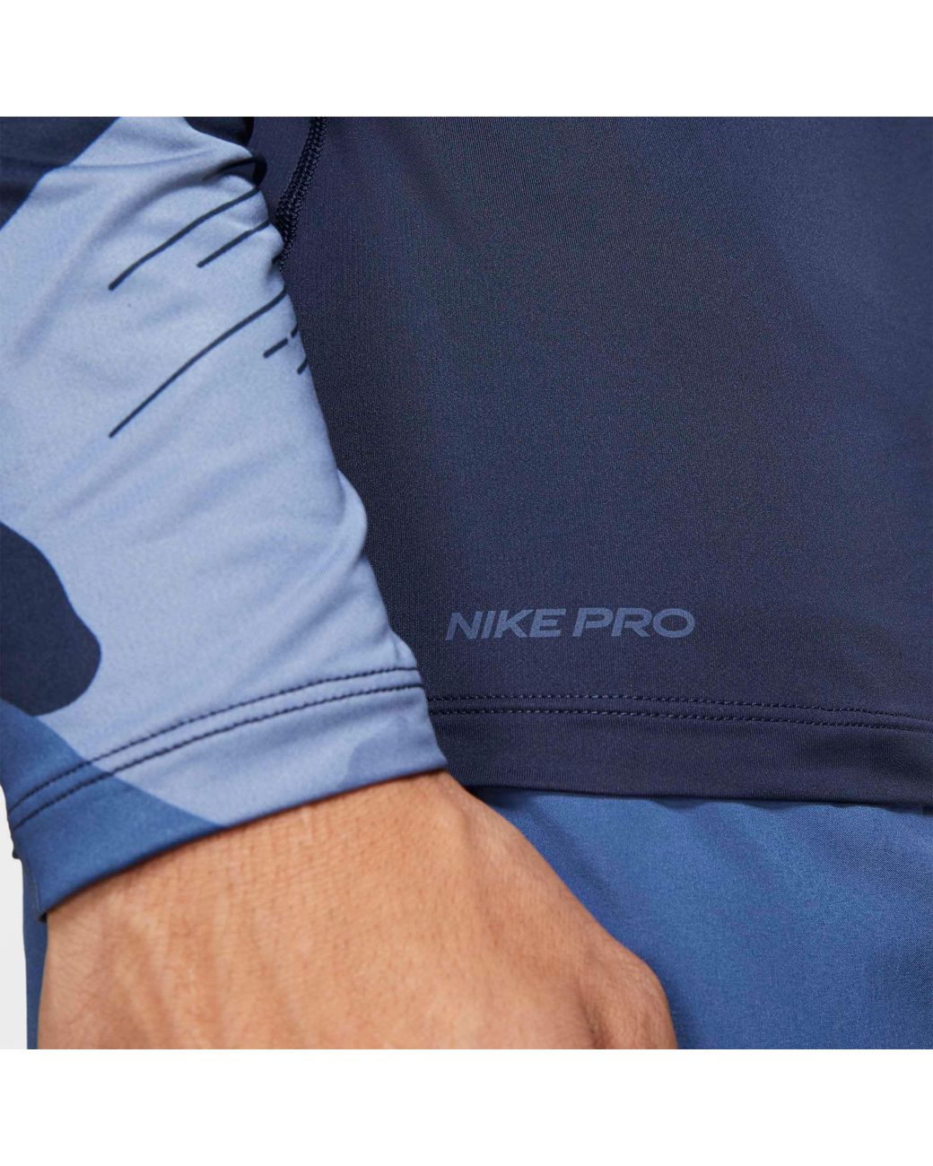 nike pro camo long sleeve