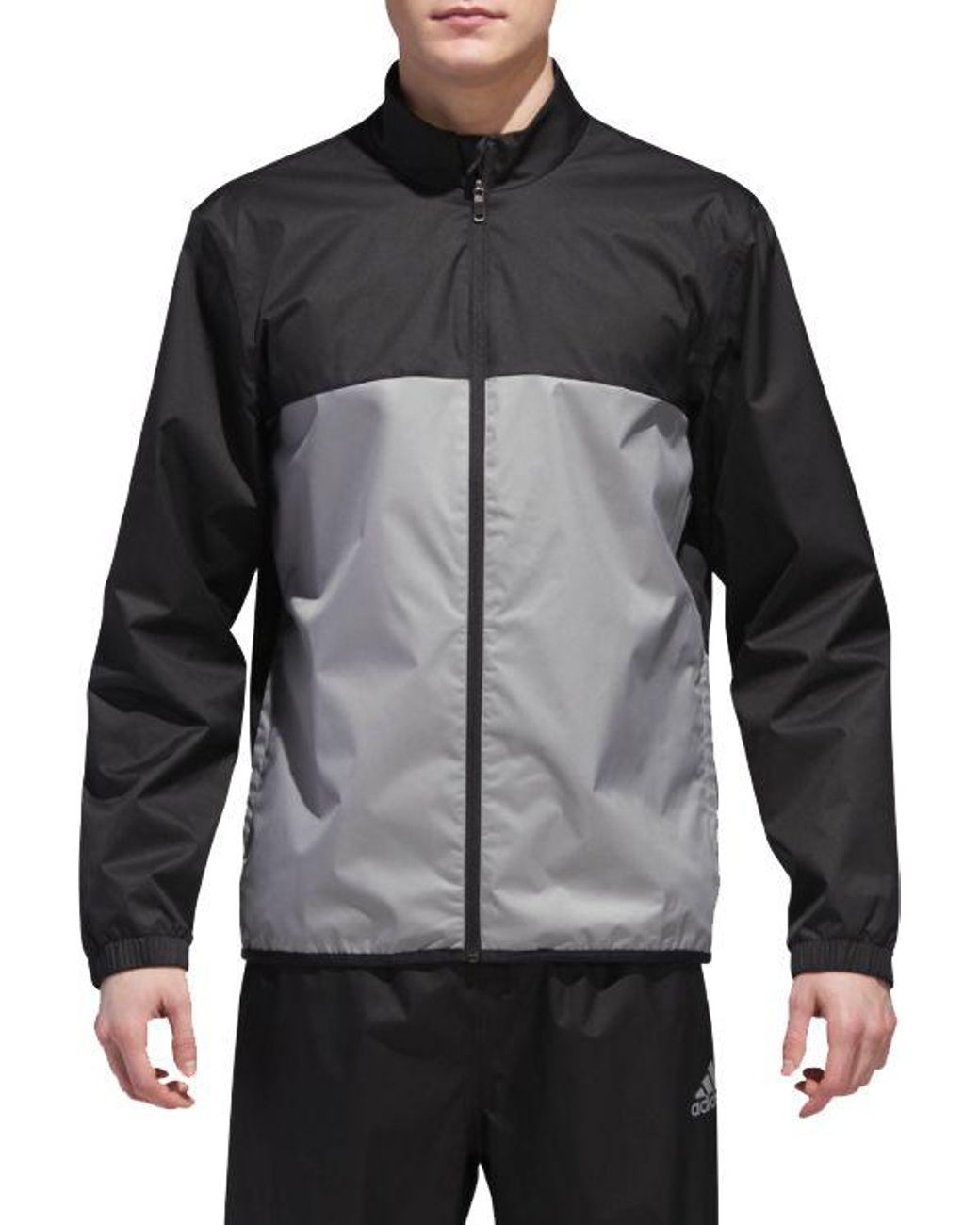 adidas Synthetic Climastorm Provisional Golf Rain Jacket in Black for ...