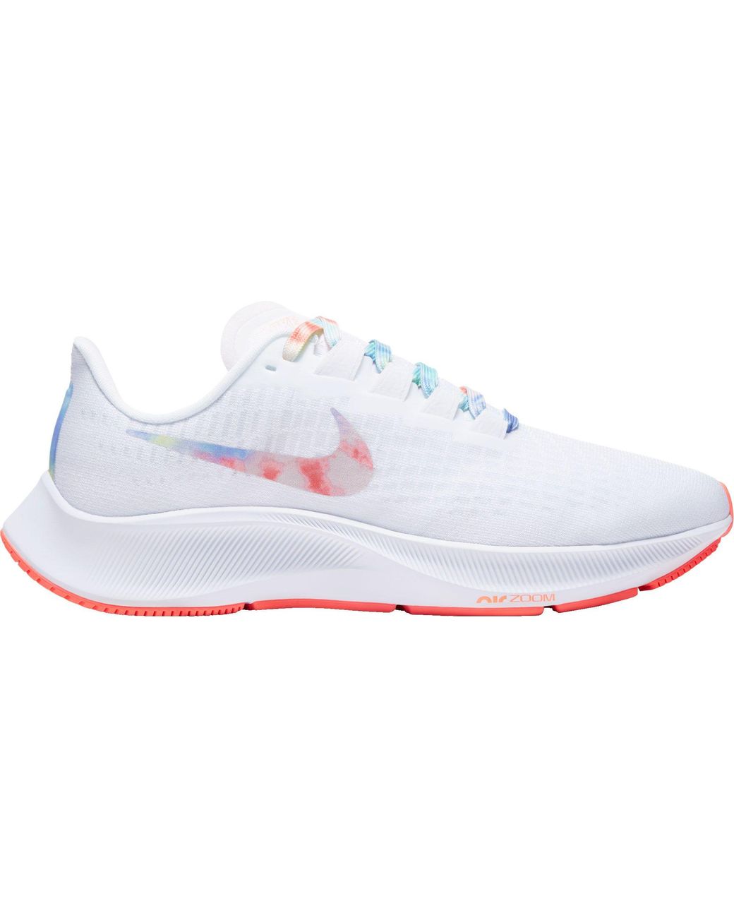 Nike Air Zoom Pegasus 37 Running Shoes in White - Lyst