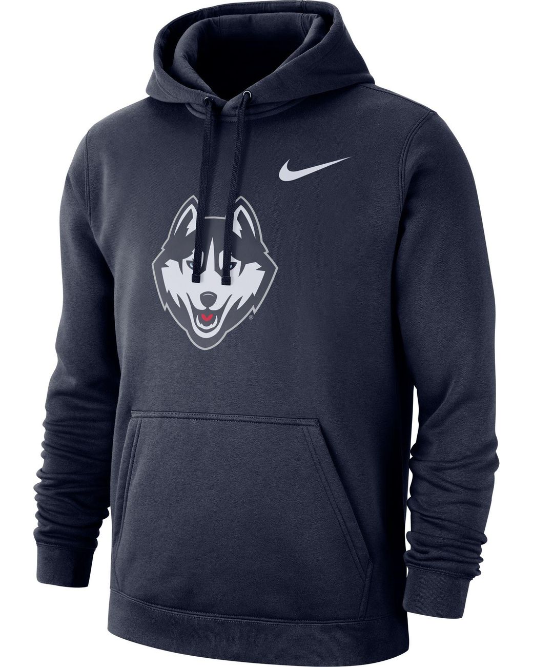 Nike Uconn Huskies Blue Club Fleece Pullover Hoodie for Men - Lyst