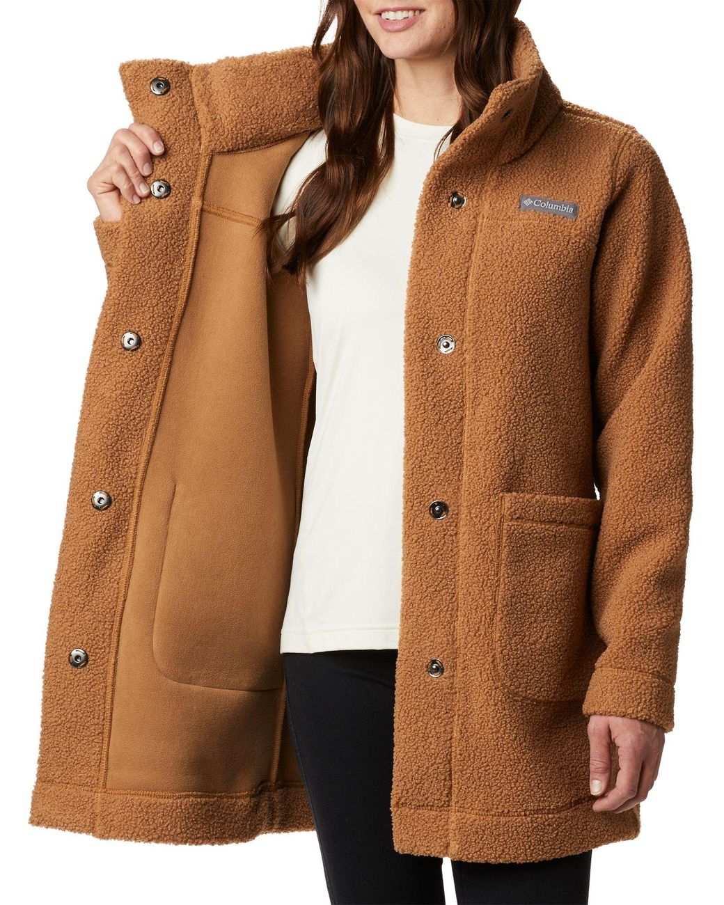 Sherpa Fleece Choose SZ/Color Columbia Women's Panorama Long Jacket 
