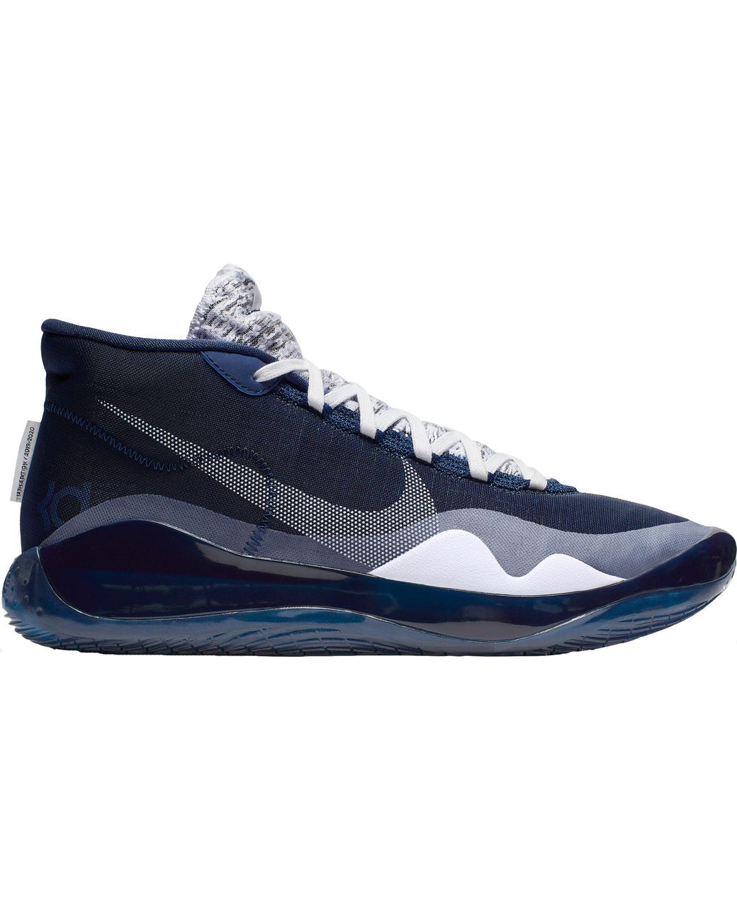 Nike Zoom Kd 12 Basketball Shoes in Midnight Navy/White (Blue) for Men ...
