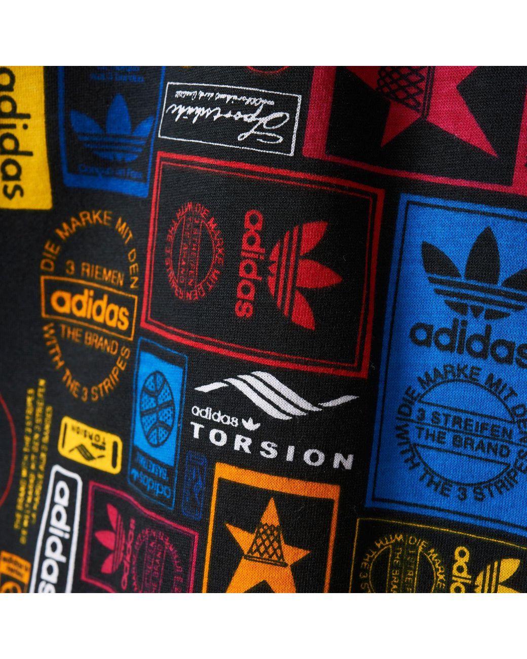 adidas Originals Multicolour Logo T-shirt Az1096 in Black for Men | Lyst  Canada