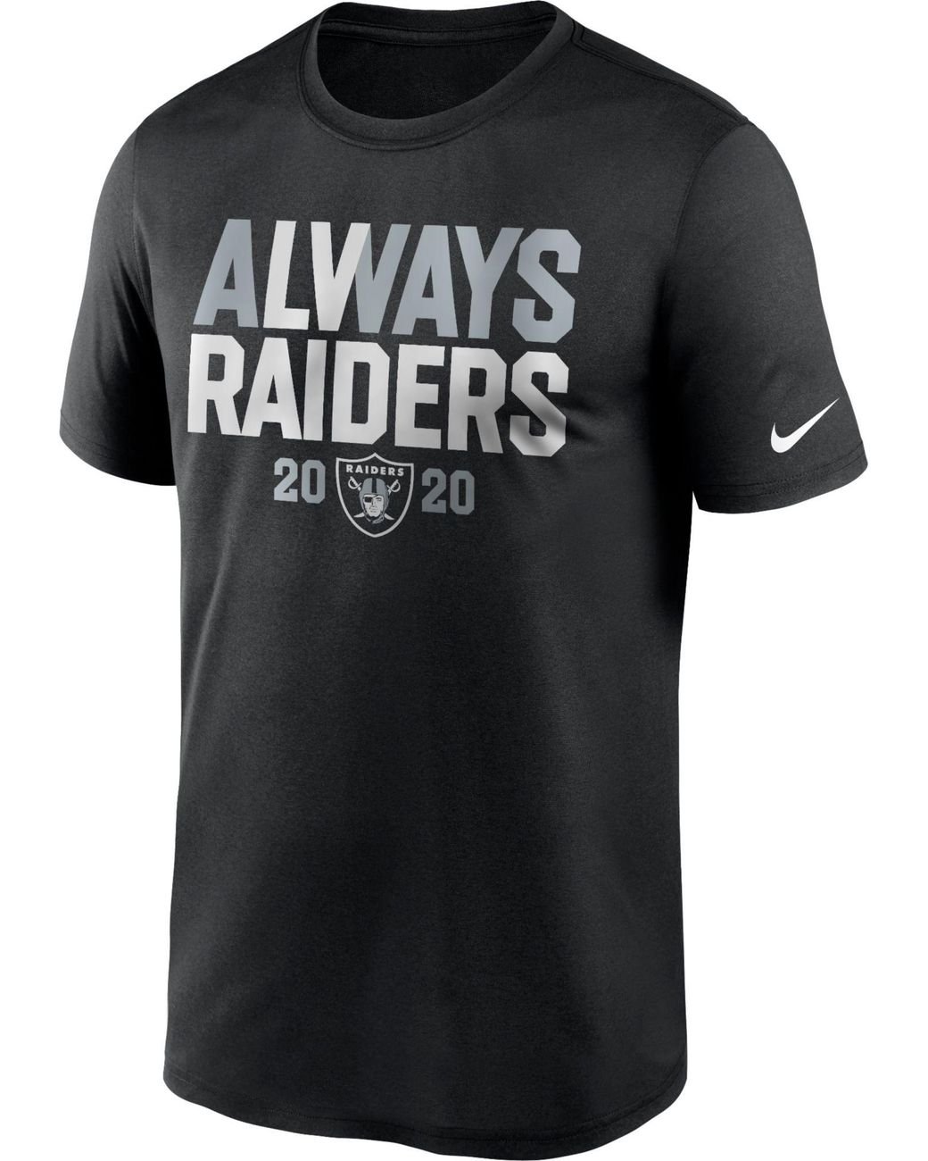 Nike Las Vegas Raiders Always Black T-shirt for Men - Lyst