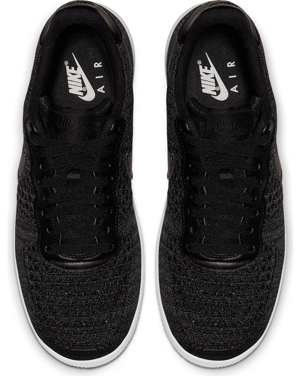 Nike Synthetic Air Force 1 Flyknit 2.0 in Black/Anthracite/White (Black)  for Men - Save 21% - Lyst