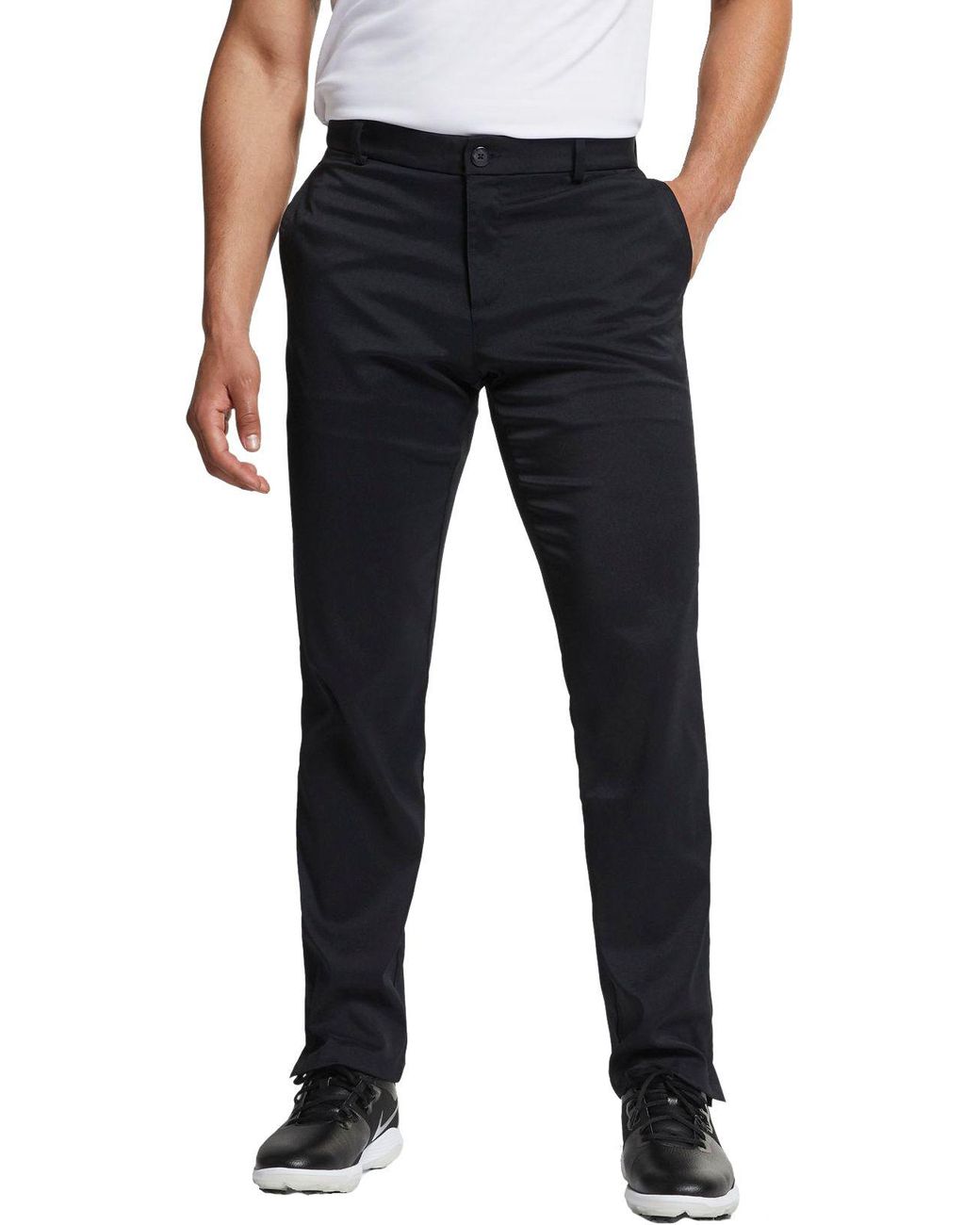 nike men's flat front flex golf pants