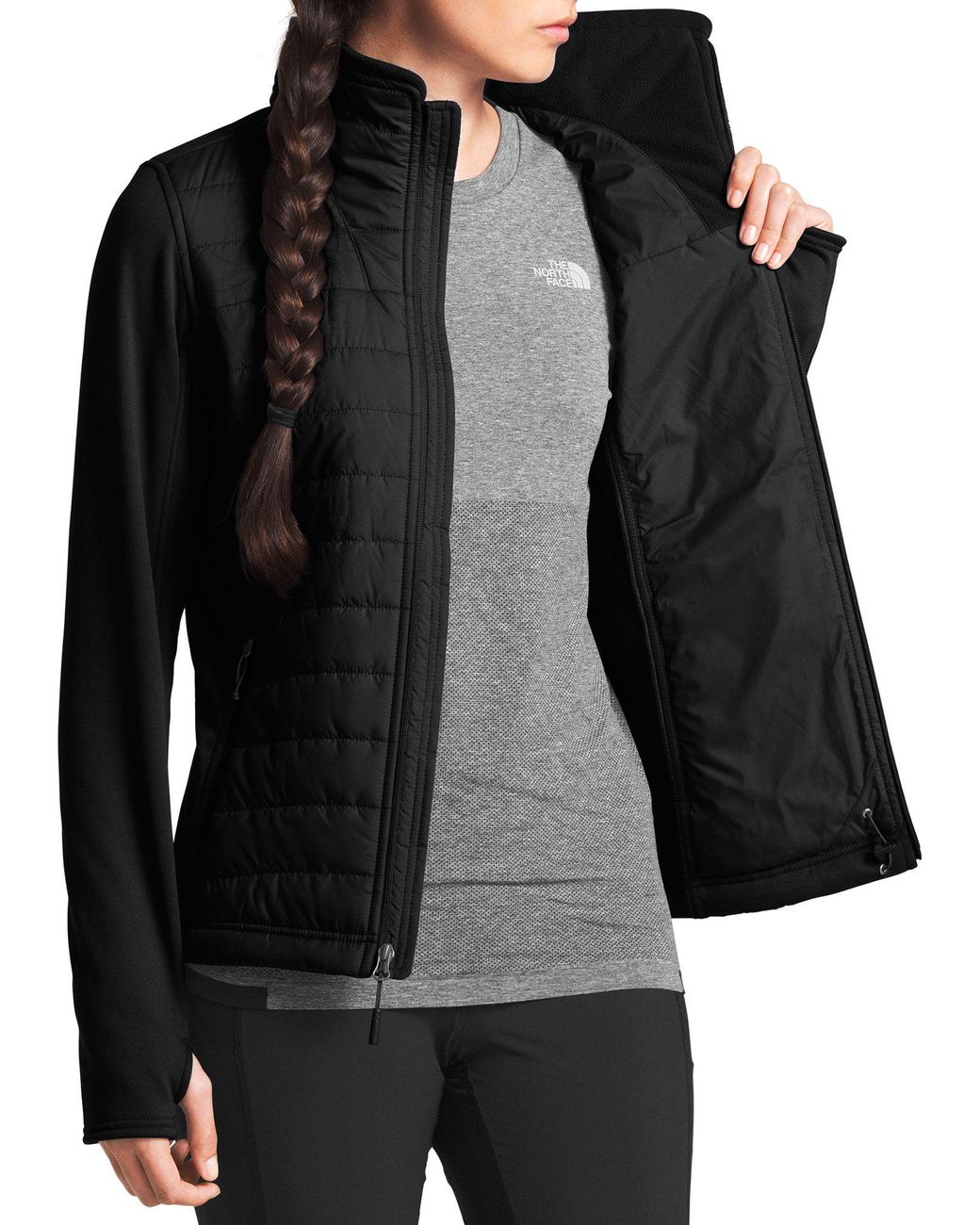 north face women's mashup full zip jacket