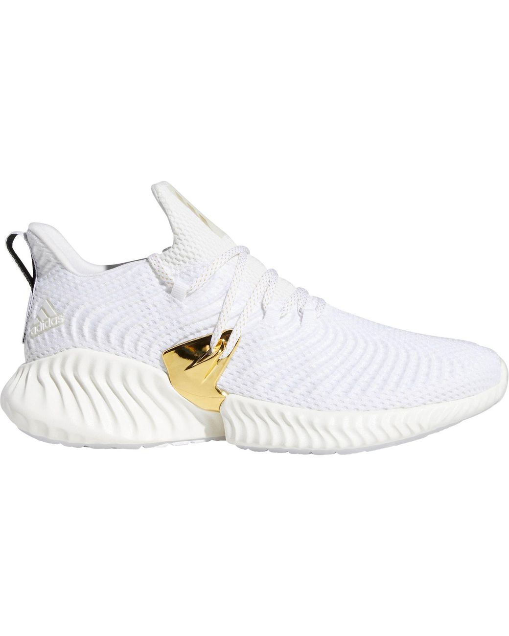 alphabounce adidas white