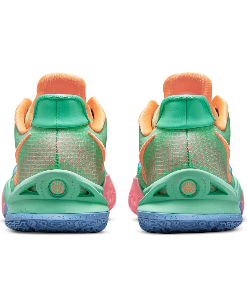 Nike Rubber Kyrie Low 4 Basketball Shoes in Green/Orange (Green) | Lyst