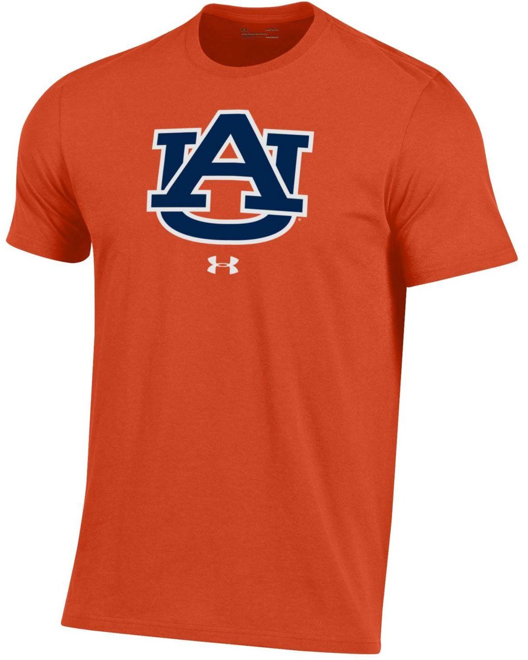 Under Armour Auburn Tigers Orange Performance Cotton T-shirt for Men - Lyst