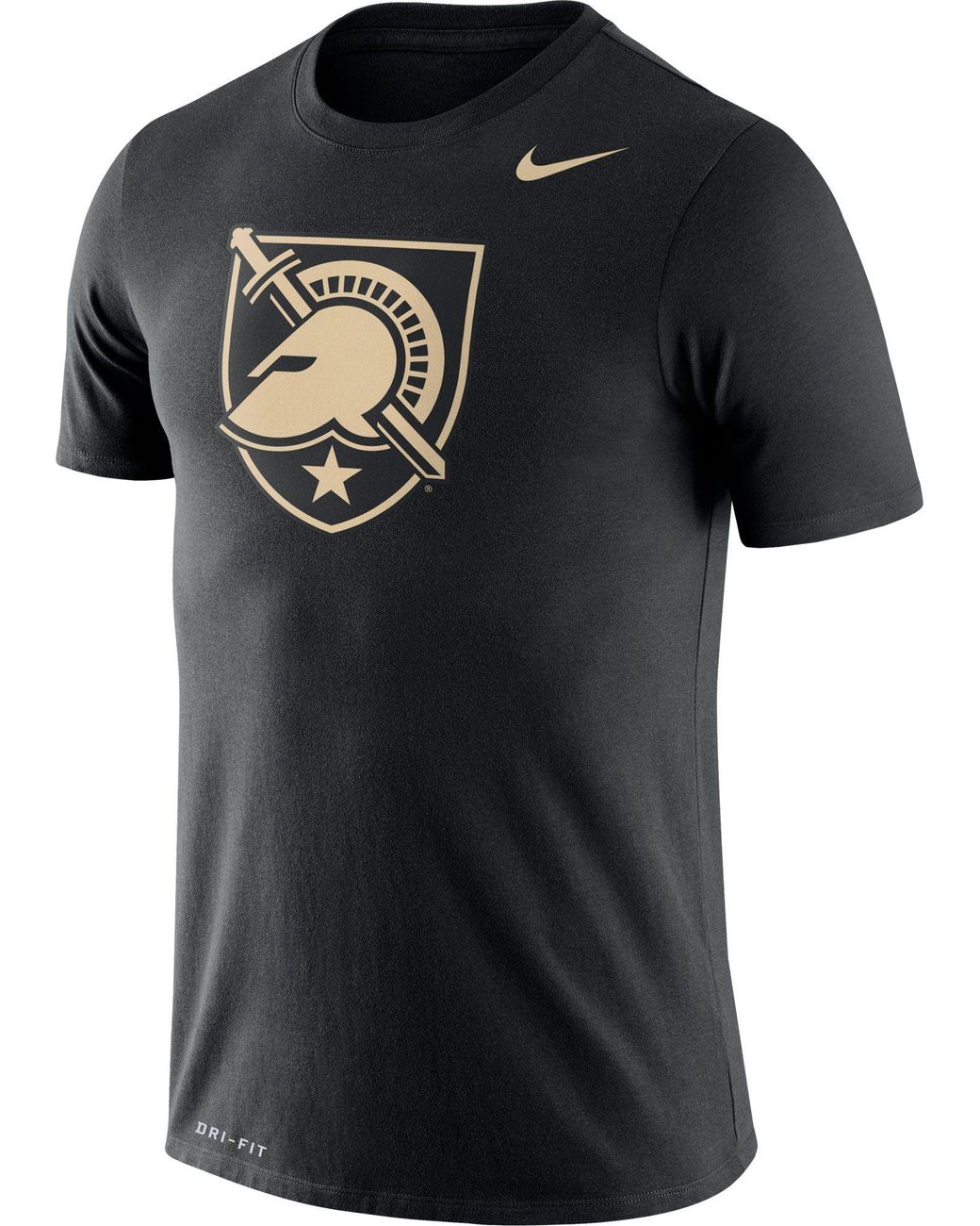 Nike Army West Point Black Knights Logo Dry Legend Army Black T-shirt ...