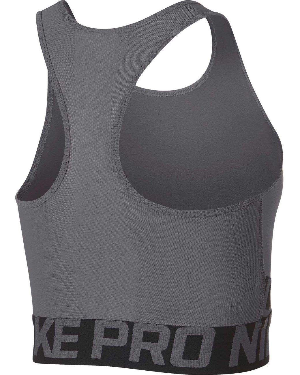 Nike Synthetic Pro Intertwist Crop Tank Top | Lyst