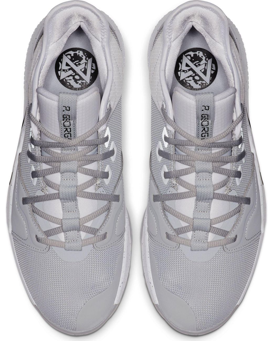 nike pg3 basketball shoes grey