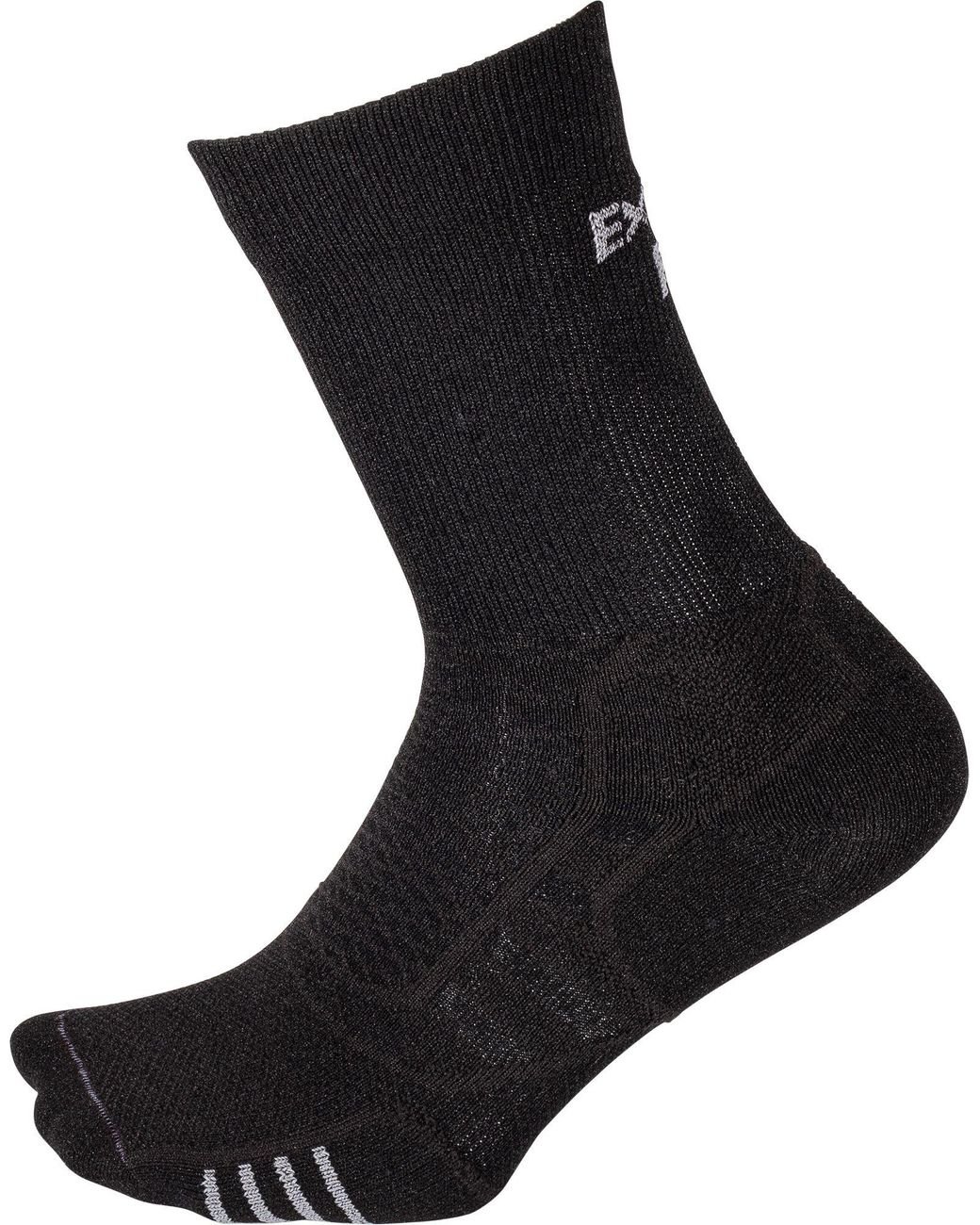 Thorlo Experia Adult Prolite Crew Socks in Black/Black (Black) Lyst