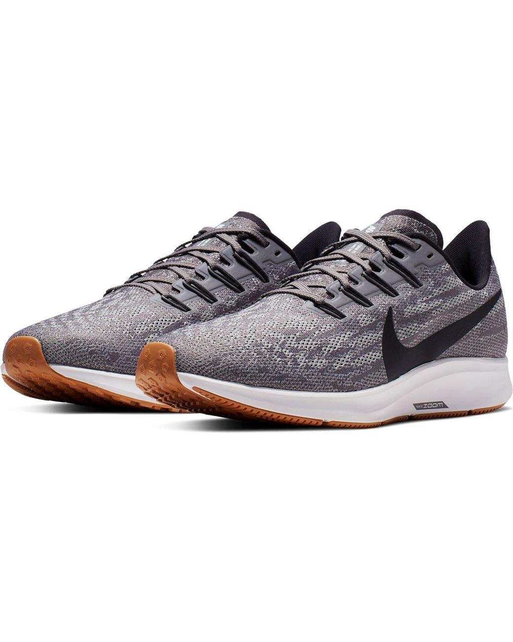 Nike Air Zoom Pegasus 36 Running Shoe in Grey (Gray) for Men ...