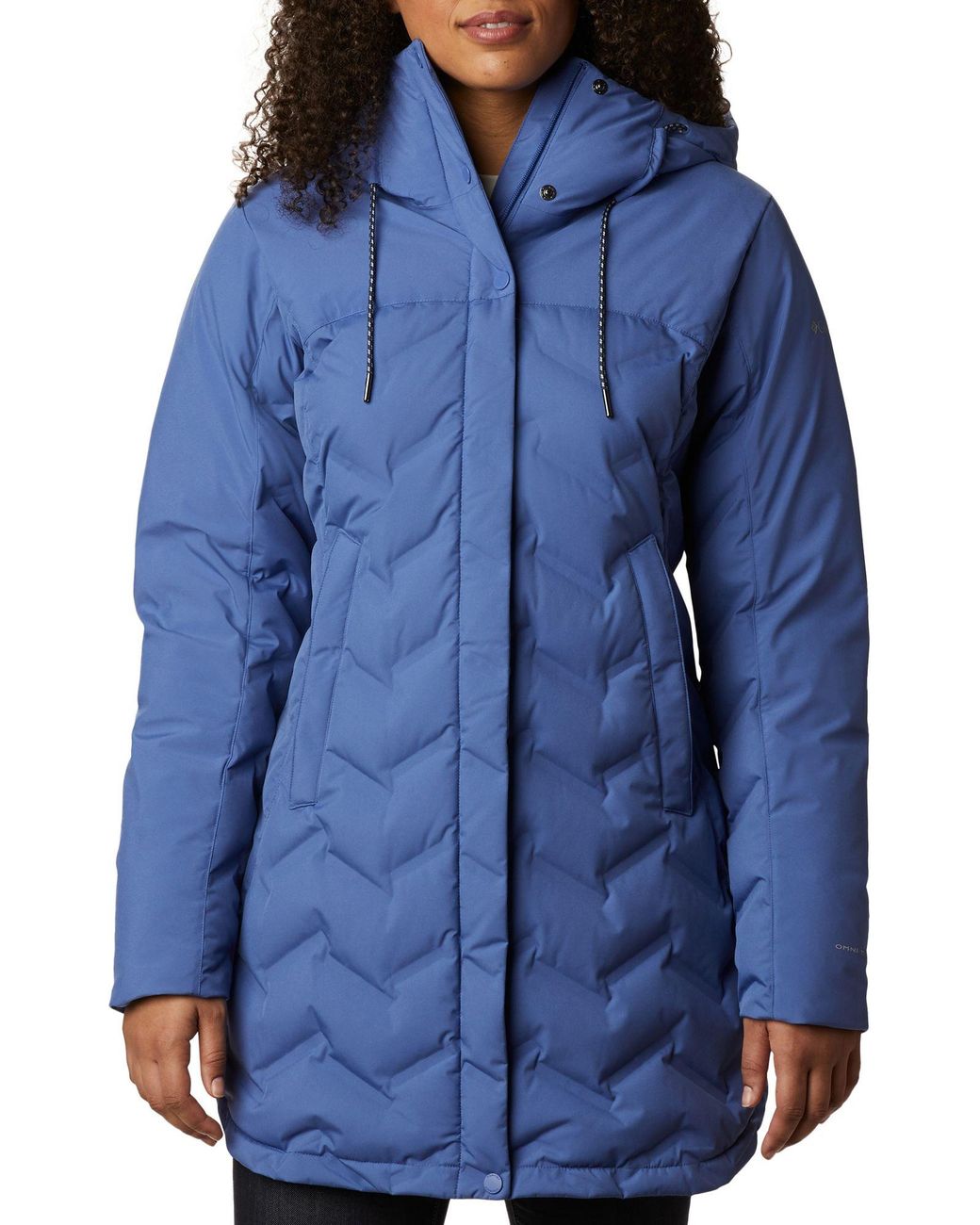 columbia croo long down jacket