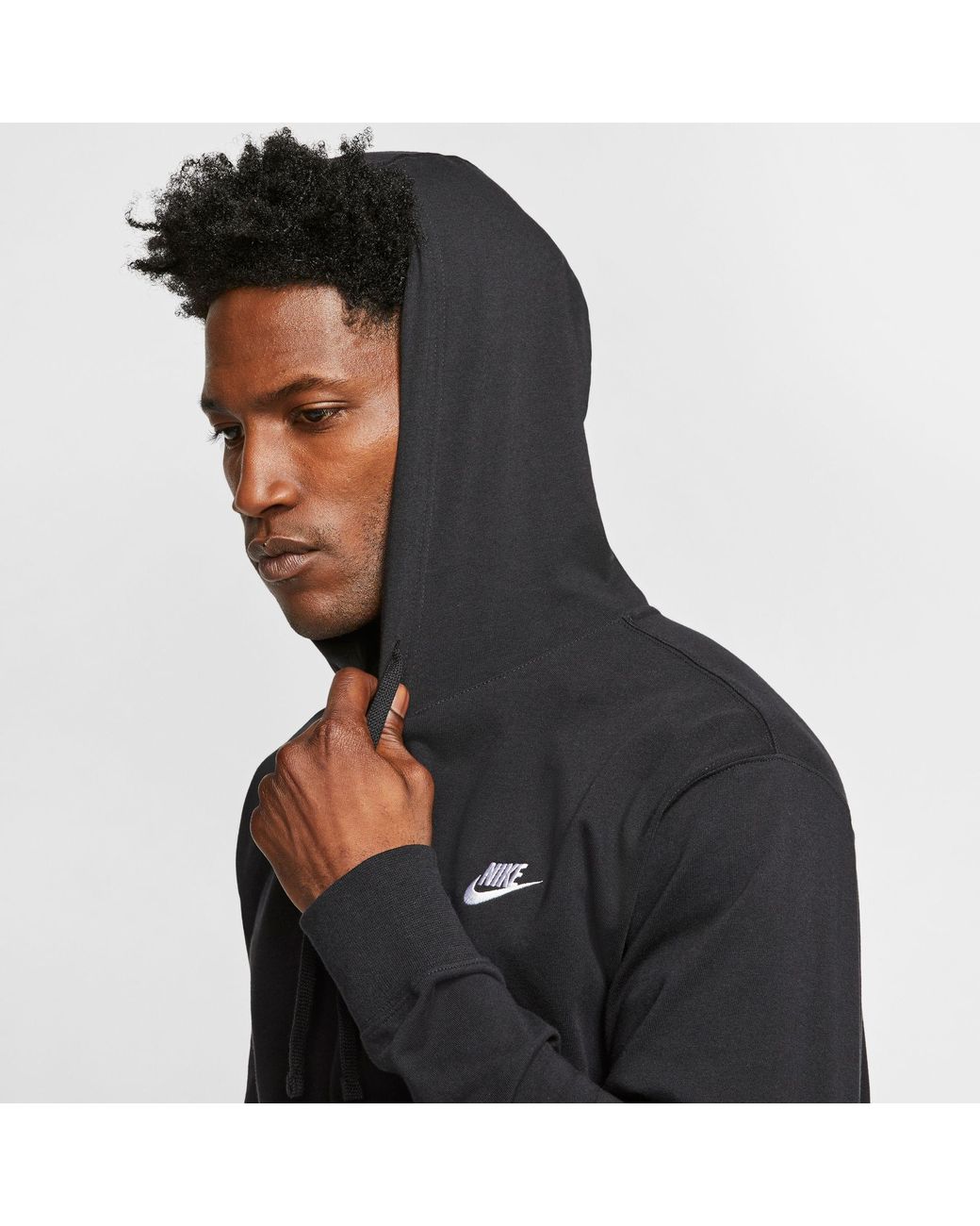 nike club jersey pullover hoodie