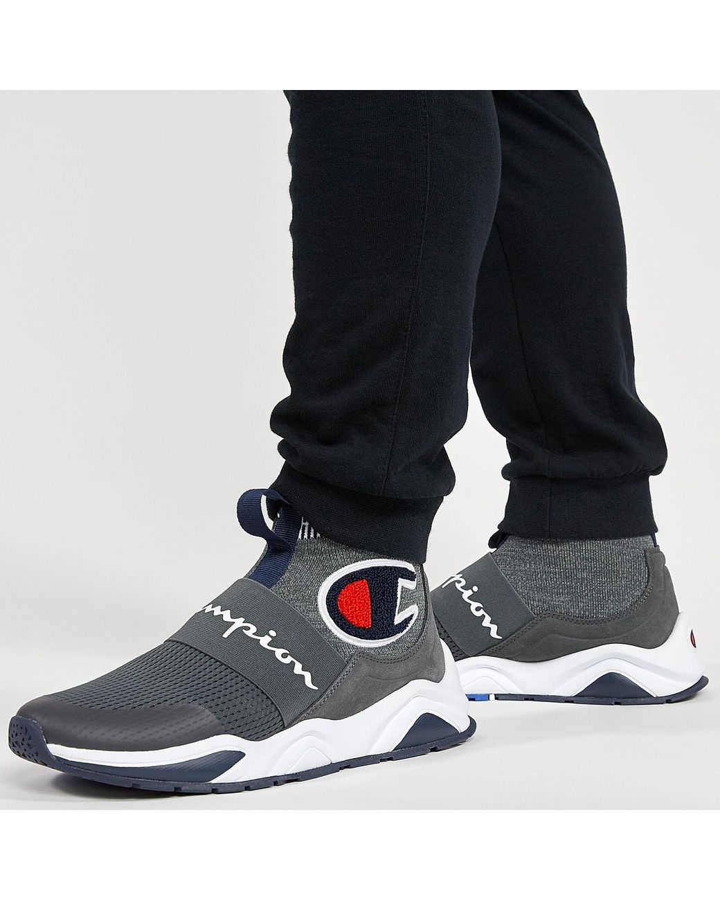 champion rally pro black & white shoes