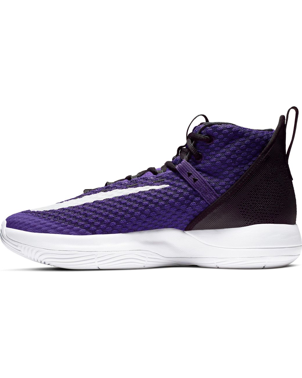 nike zoom rize basketball shoes purple