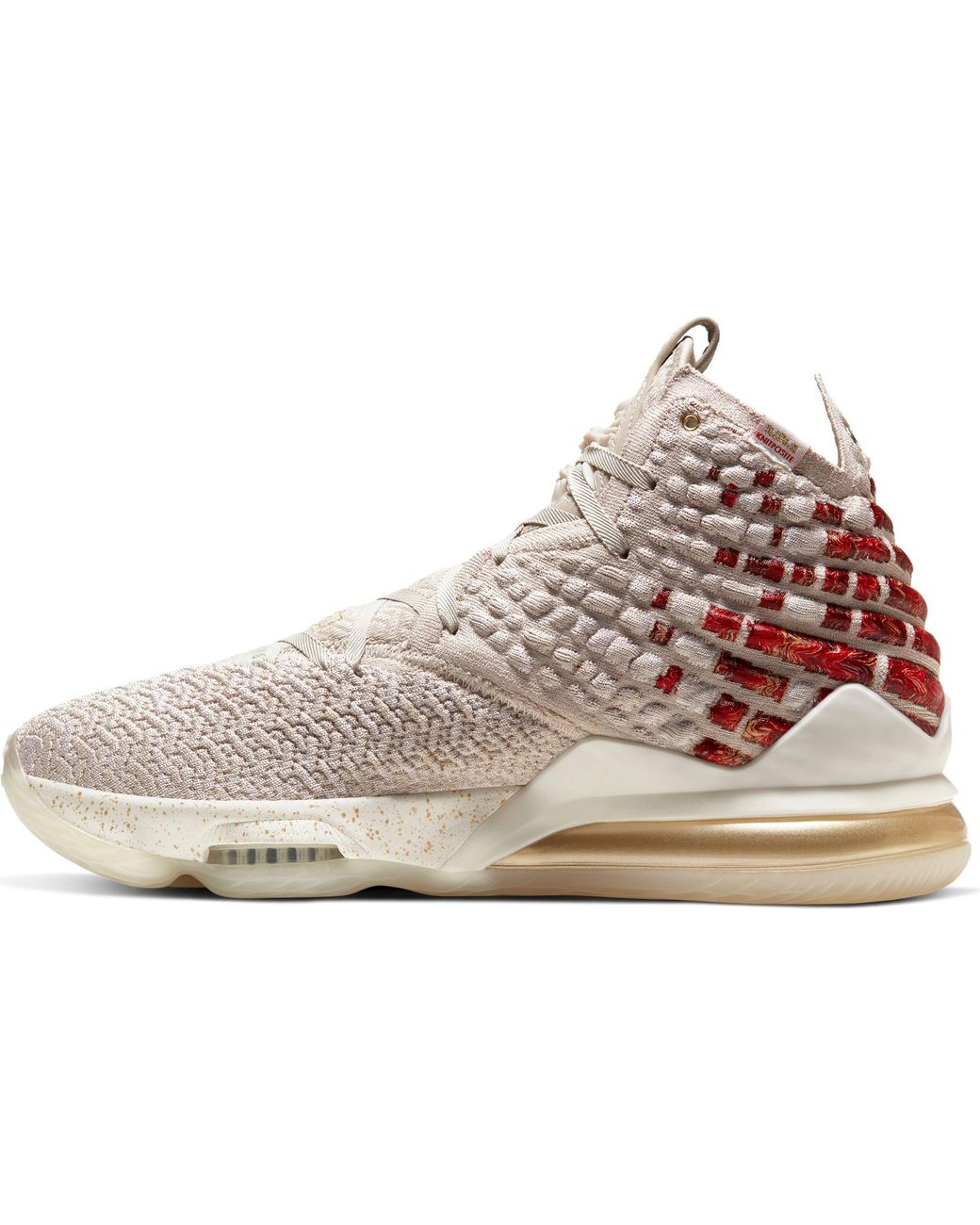 Nike Lebron 17 Basketball Shoes in Desert Sand/Metallic Gold (Metallic) for  Men - Save 64% | Lyst