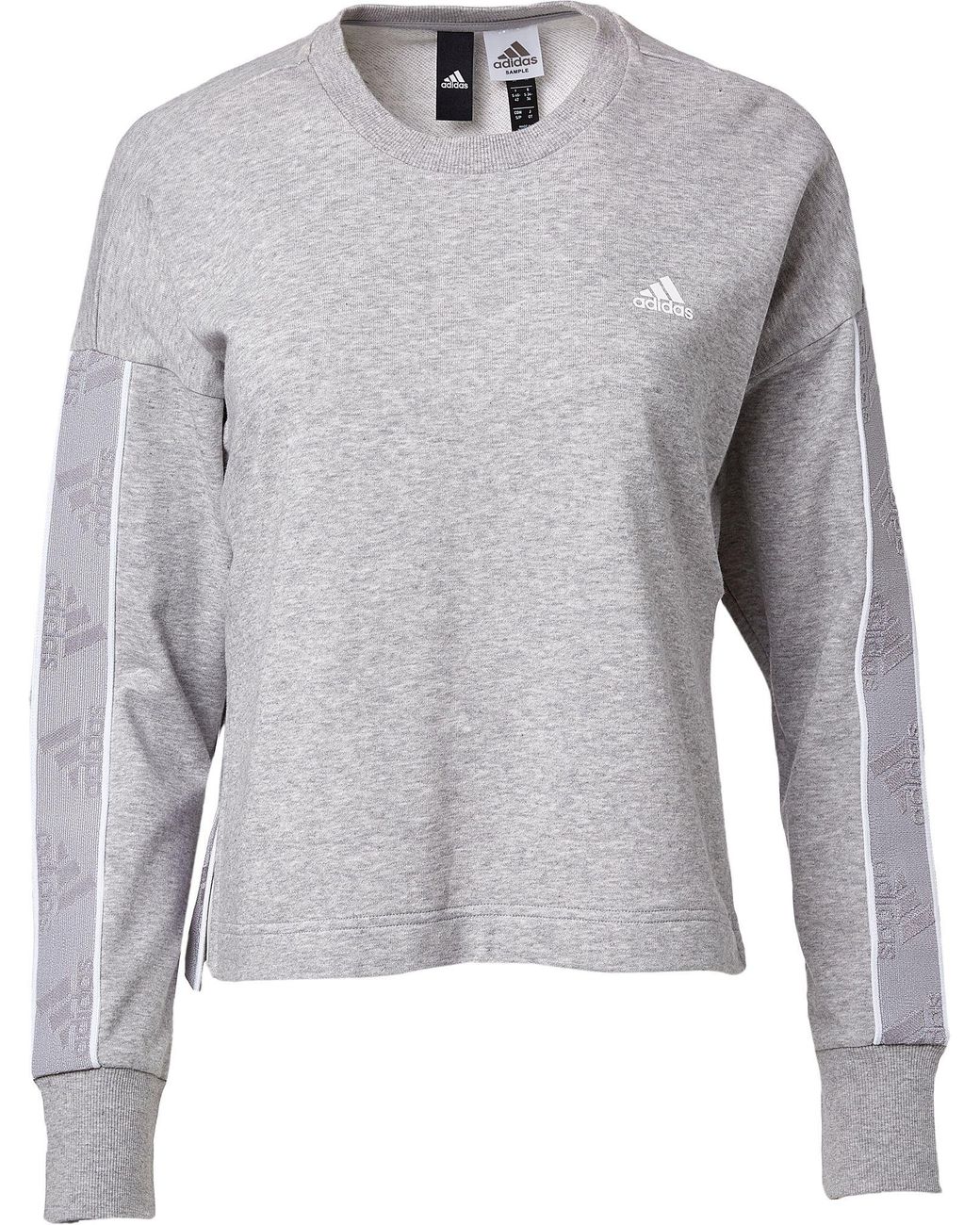 adidas women's changeover tape crewneck sweatshirt