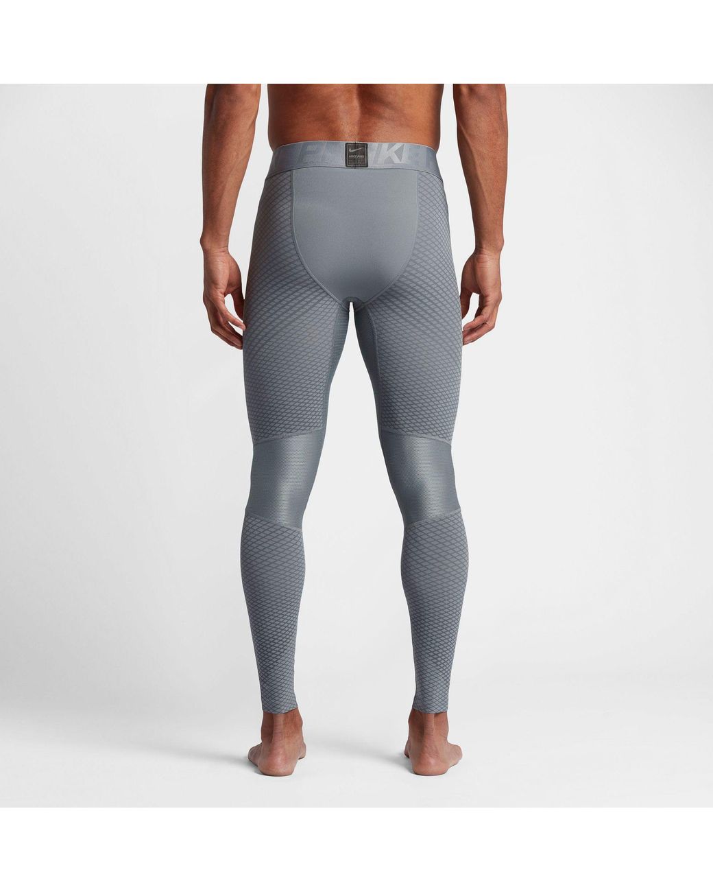 Nike Synthetic Pro Zonal Strength Hyper Compression Tights in Gray for Men  | Lyst