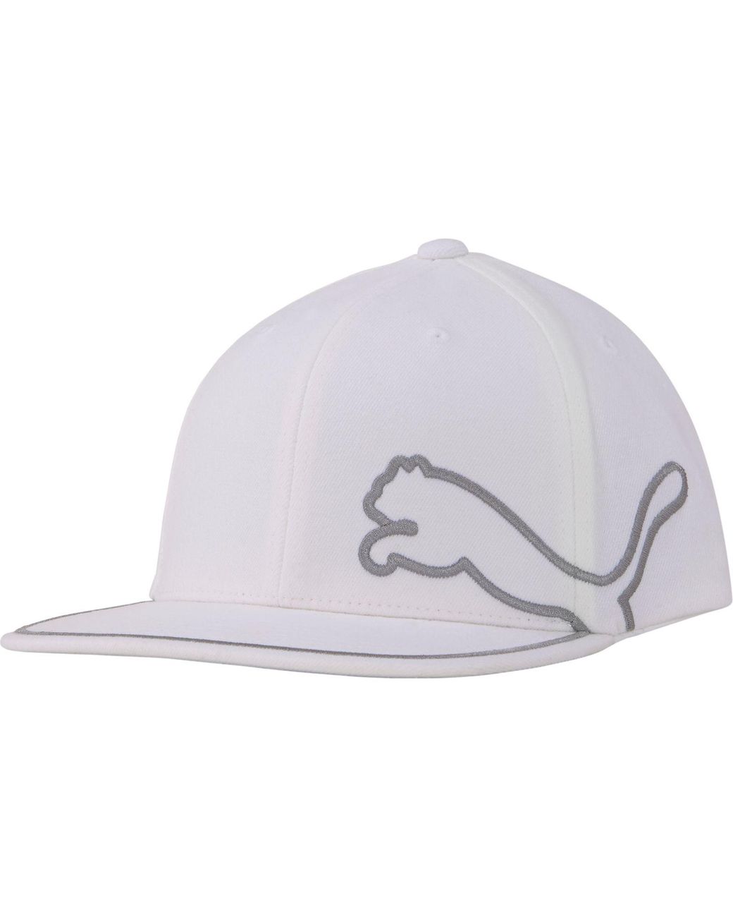 PUMA Monoline Snapback Golf Hat in White for Men Lyst
