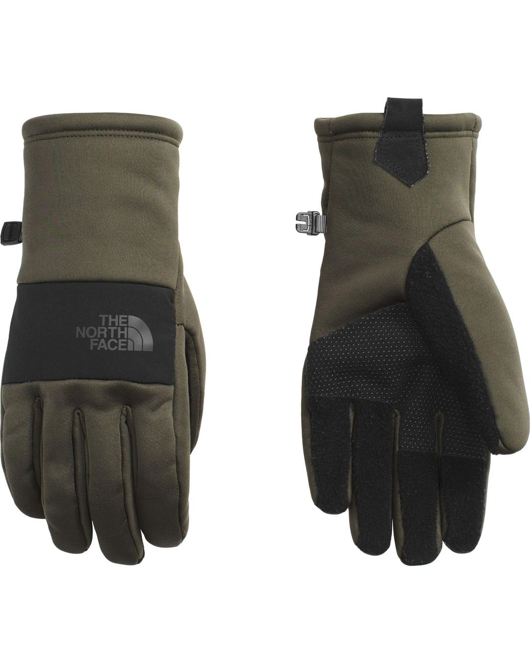 The North Face Fleece Sierra Etip Gloves in Green for Men Lyst