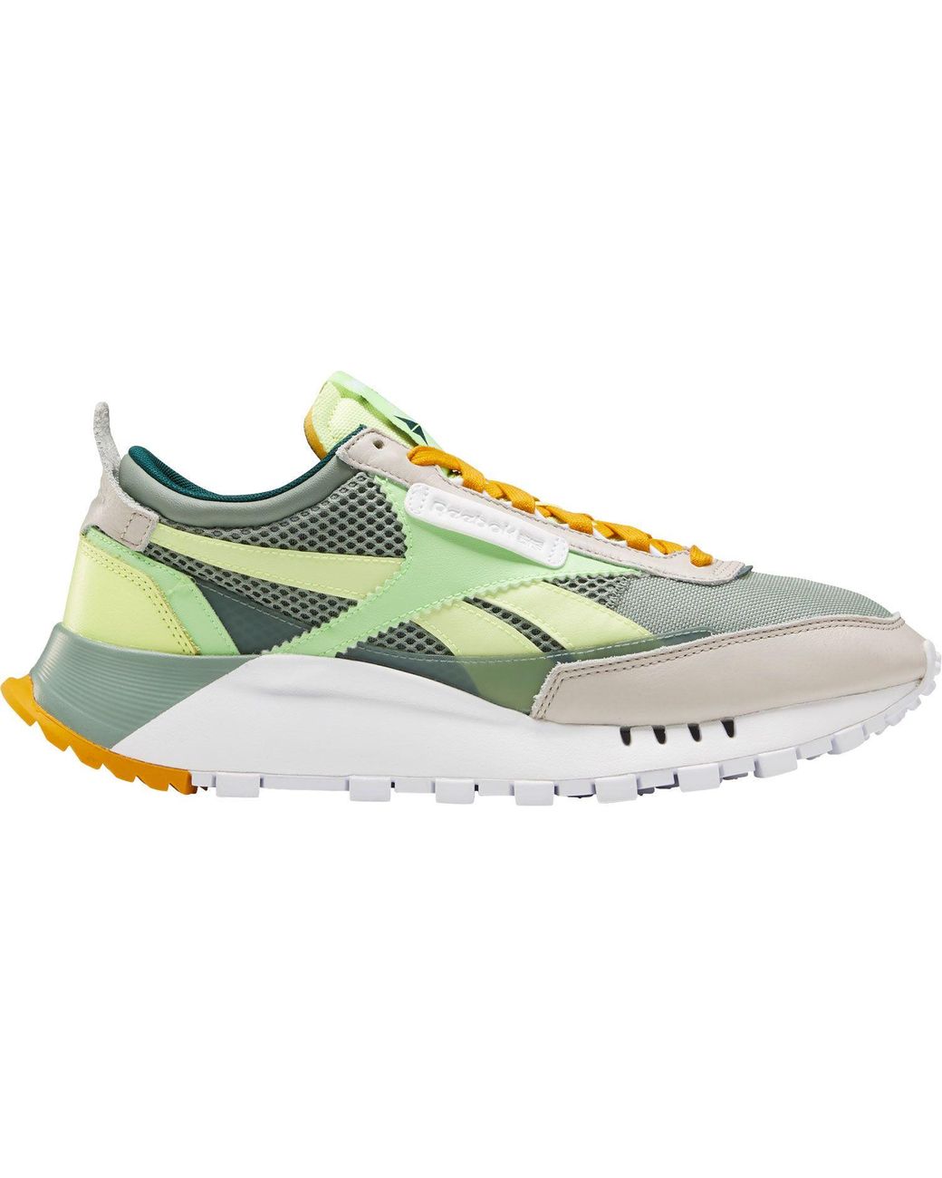 Reebok Classic Leather Legacy Shoes in Green/Yellow (Green) for Men - Lyst