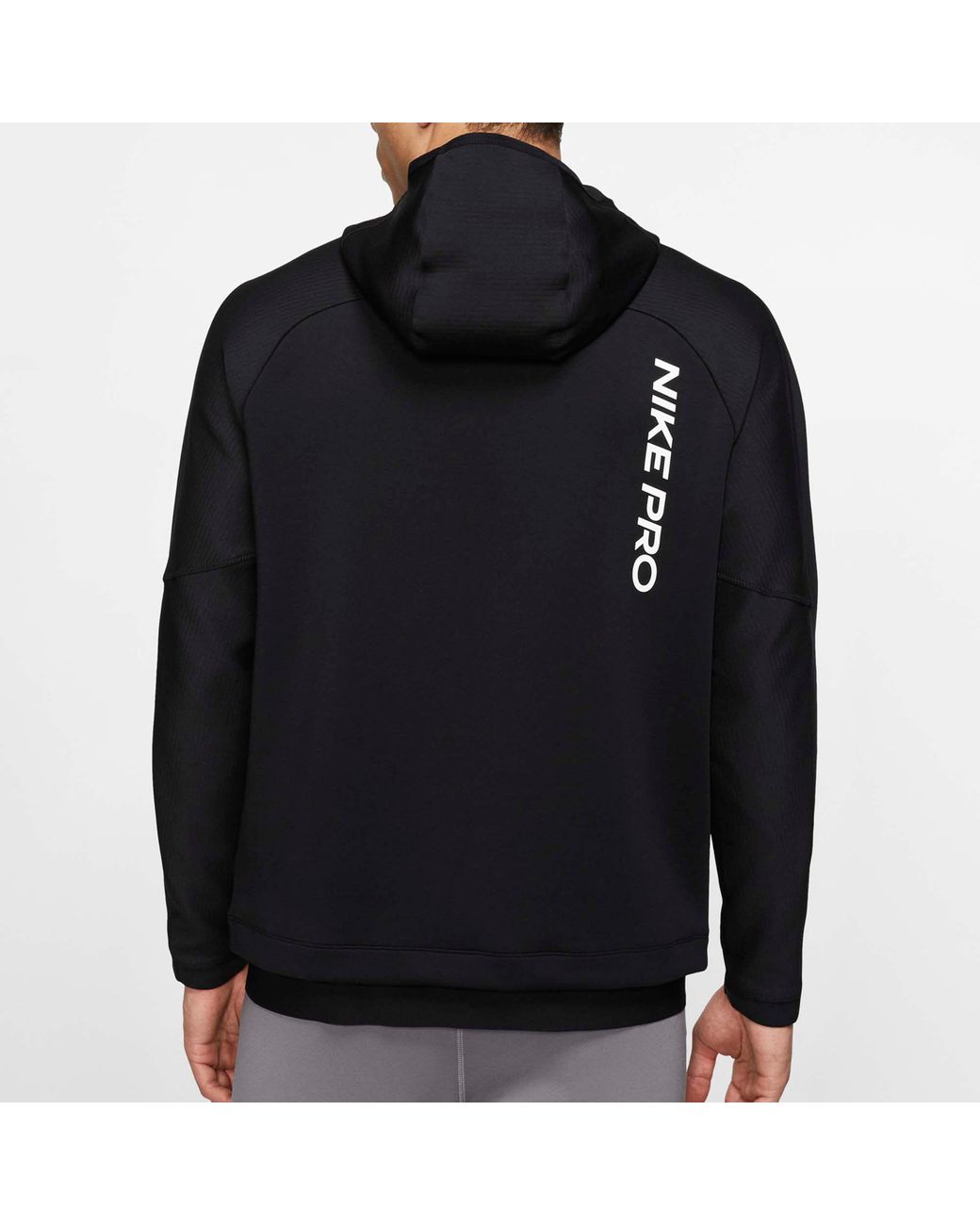 nike pro pullover hoodie