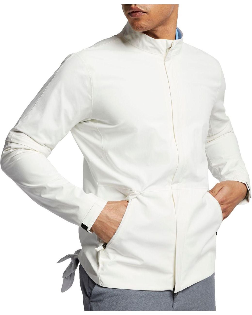Nike Hypershield Golf Rain Jacket in White for Men - Lyst