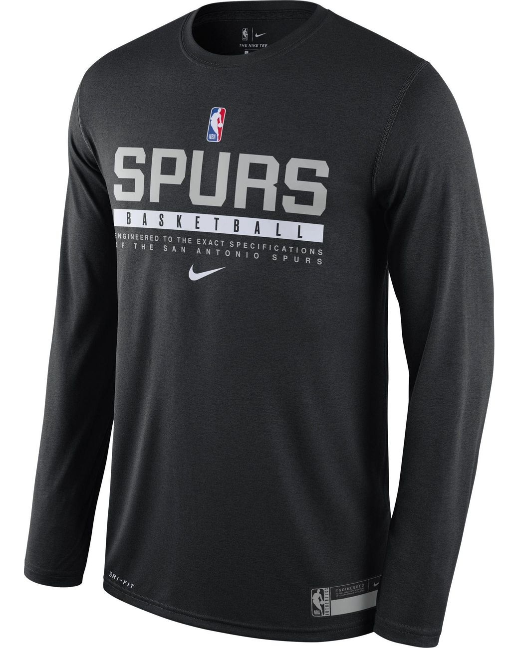 Nike San Antonio Spurs Dri-fit Practice Long Sleeve Shirt for Men - Lyst