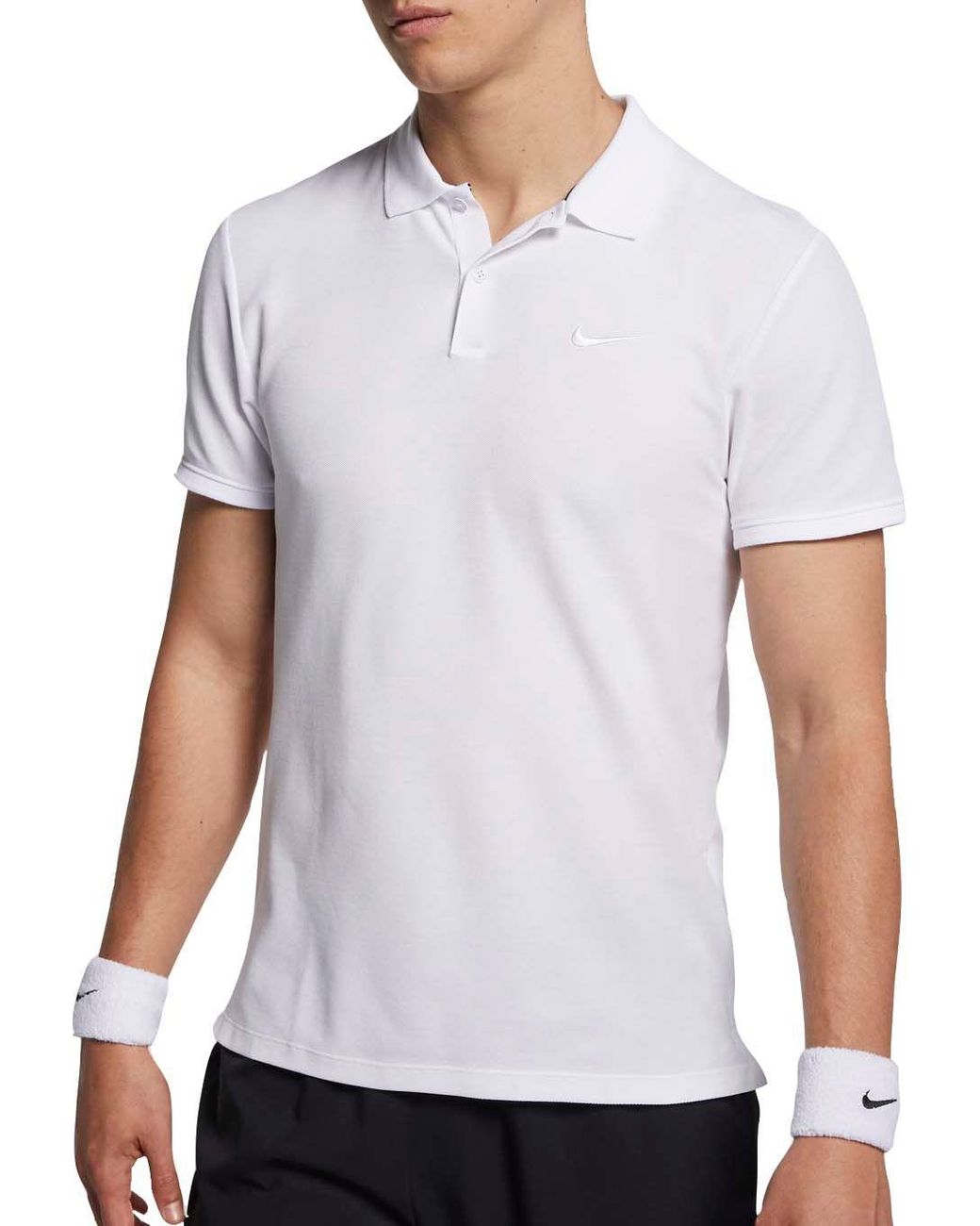Nike Court Advantage Tennis Polo in White for Men Lyst