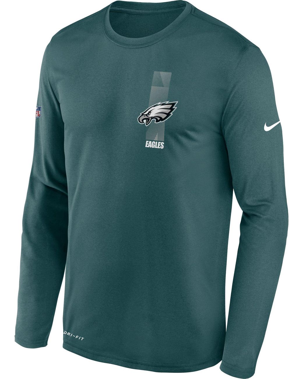 Nike Philadelphia Eagles Sideline Legend Travel Green Long Sleeve T