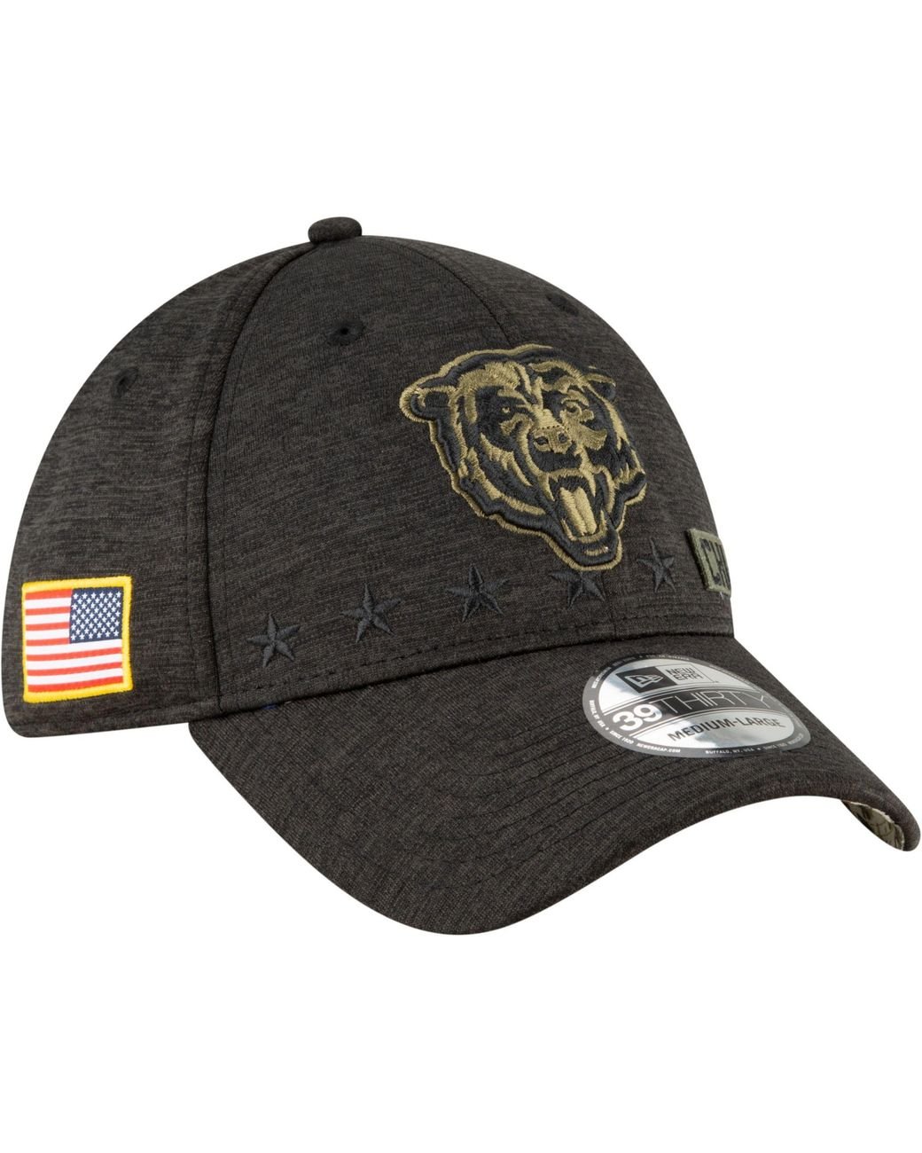 bears salute to service hat 2020