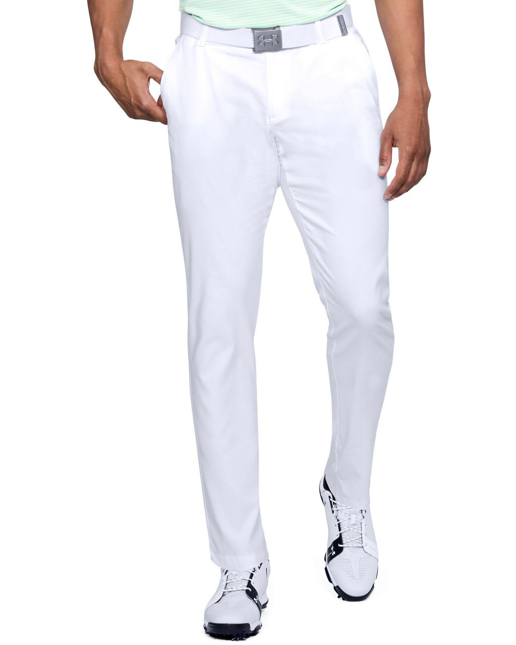 under armour white compression pants