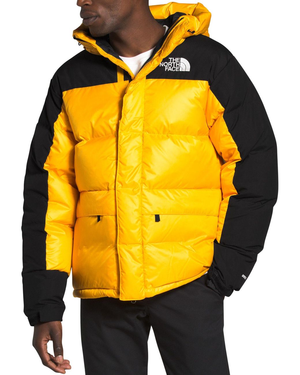 The North Face Synthetic Himalayan Down Parka in Yellow for Men - Lyst