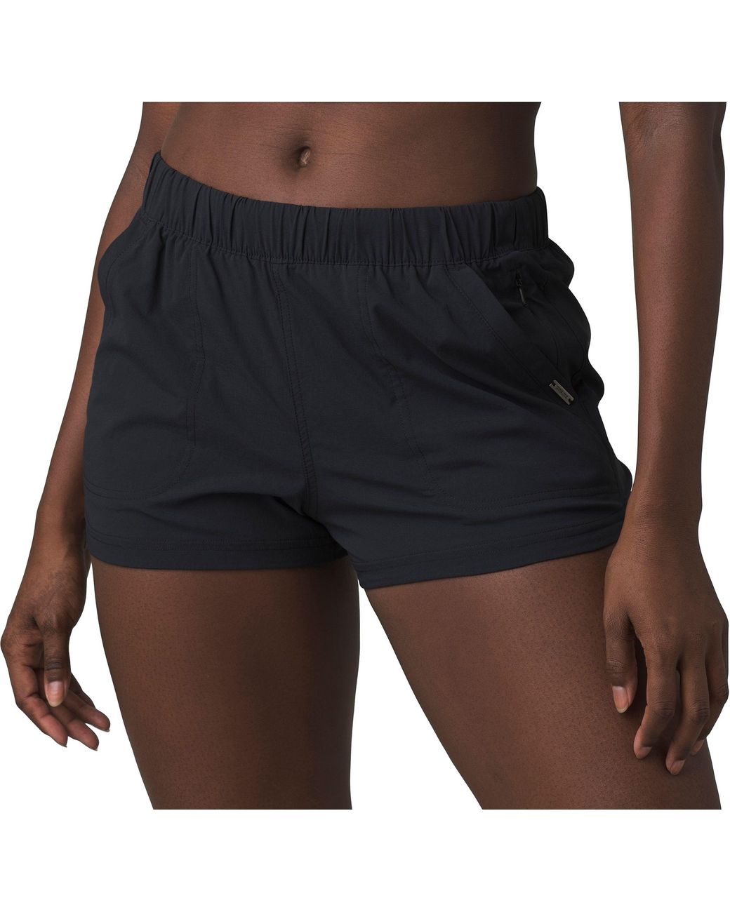 Prana Synthetic Arch Shorts in Black Lyst