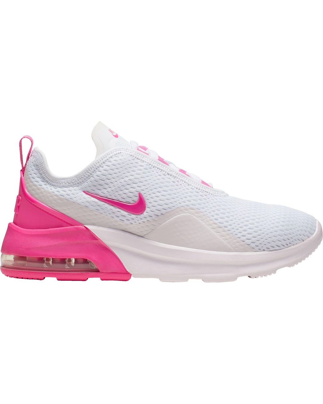 Nike Rubber Air Max Motion 2 Shoes in White/Pink (Pink) | Lyst