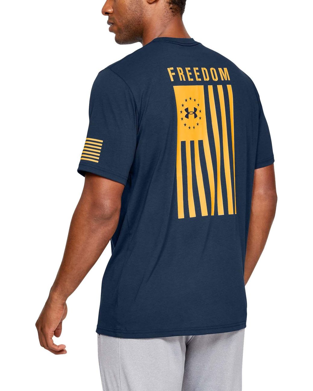 Under Armour Freedom Flag Tshirt in Blue for Men Lyst