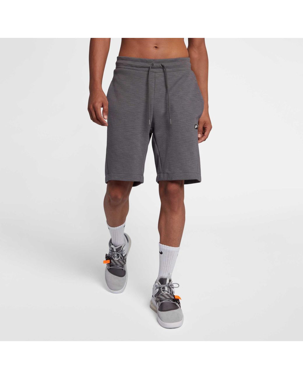 nike optic shorts grey