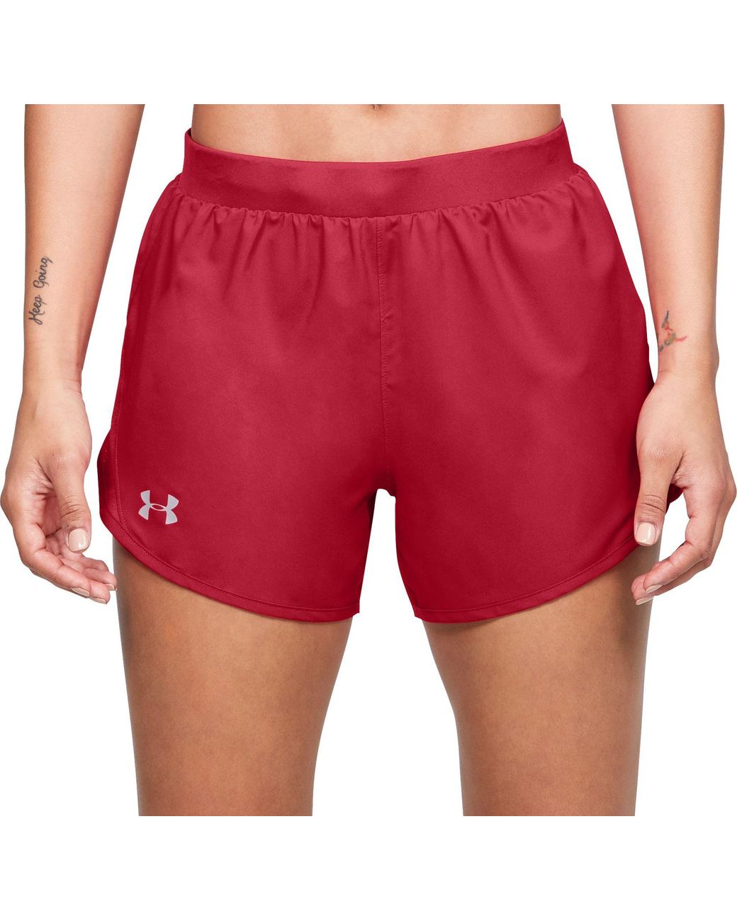 Under Armour Fly By 2.0 Shorts in Red/Red (Red) Lyst